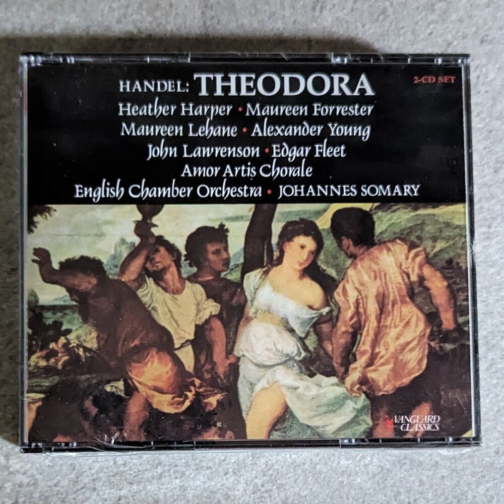 NEW Theodora Handel (2) CD Opera Vanguard Classics English Chamber Orchestra